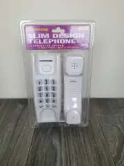 Conair Phone Slim Design WHITE⚪️ Color SW224WCS ILLUMINATED KEYPAD