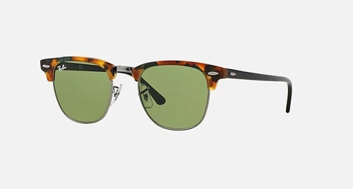 Ray Ban CLUBMASTER FLECK RB3016 11594E 49-21 Green Havana