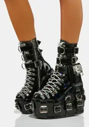 [Club Exx] Darkest Bounty Holographic Traitor Boots