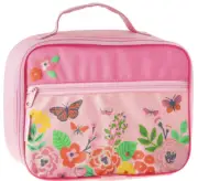 Stephen Joseph Children's Classic Lunch Box BUTTERFLY FLORAL NEW NWT