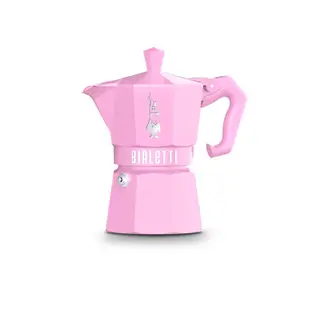 【預購】經典壺身唯美粉色系摩卡壺Bialetti Moka Exclusive 3杯份/ 6杯份