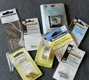 Jewelry Findings Lot Clasps Silver Plated Necklace Chains Artistic Wire