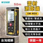 【WSENSOR】高精度電子雷射測距儀 50米(SW-M50/SNDWAY)