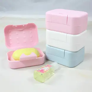 肥皂盒創意帶鎖扣宿舍可愛學生皂盒旅行便攜密封防水香皂盒帶蓋
