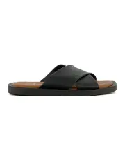 [Dune London] Licorice Flat Sandal in Black Tan
