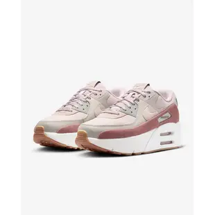 NIKE AIR MAX 90 LV8 女休閒運動鞋-粉灰白-FD4328001