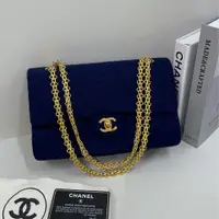 在飛比找PopChill優惠-[二手] Chanel Vintage 2.55鏈條布面CF