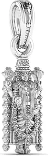 [Mtrolls] Sterling Silver Tirupati Balaji Chain Pendant | 925 | 5.9 gm - 600653474, Small, Sterling Silver