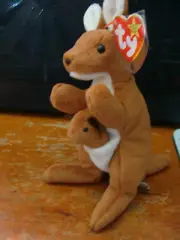 Ty Beanie Baby 1996 Pouch Pristine Condition In Case,Smoke Free Home.