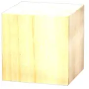 Lara's Wood Bulk Block 2" 10pc 2" (Pack Of 10)