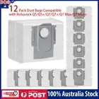 12Pack Dust Bags Replace for Roborock Q5 Q5+ Q7 Q7+ Q7 Max Q7 Max+ Robot Vacuum