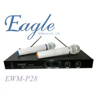 在飛比找蝦皮購物優惠-EAGLE 專業雙頻無線麥克風組(EWM-P28)(此商品大