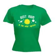 Best Mum Solar System - Funny Novelty Womens T-Shirt T Shirt Tshirt