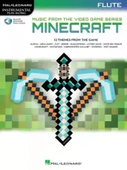 Minecraft Music from the Video Game Series Flute Play-Along Book 001074311