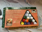 Club Champ! Golfer's Putter Pool; Balls/cup In Box.
