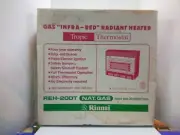 vintage Rinnai gas "infra-red" radiant heater 20000 btu New In Box