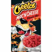 4-Cheetos Mac 'N Cheese, Flamin' Hot Flavor, 5.6 oz Boxes