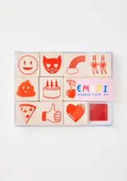 [Yellow Owl Workshop] Emoji Rubber Stamp Kit