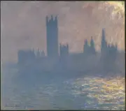 Claude Monet - Houses of Parliament Giclee Fine Art Print on Canvas 36"