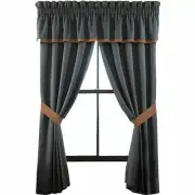 Croscill TUSCON Arizona Teal Pole Top Drapes Drapery