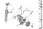 MINI CLUBMAN F54 Front Left Shock Absorber 6861419 37106861419 NEW GENUINE