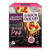 Organic Huntley and Palmers Sourdough Himalayan Pink Salt 140g – Fresh, healthy organic delivery | Doorstep Organics.