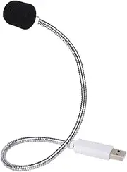 SWOOMEY Microphone Long Tube High Sensitivity Chatting Meeting Mic Lightweight Portable for Desktop Laptop Gaming Streaming