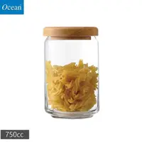在飛比找momo購物網優惠-【Ocean】木蓋儲物罐 玻璃罐 750cc(儲物罐 玻璃罐