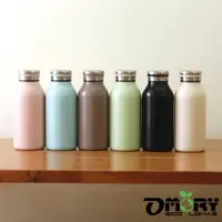 在飛比找松果購物優惠-【OMORY】牛奶造型不鏽鋼保冷/保溫瓶350ml(6色) 