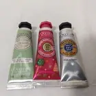 L'Occitane 15% Shea Foot Cream & Almond,5% Shea Light Hand Cream 10ml X 3 NEW
