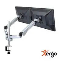 在飛比找蝦皮購物優惠-Xergo雙螢幕彈簧臂夾桌支撐架(終身保固)－EM45116