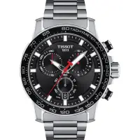 在飛比找momo購物網優惠-【TISSOT 天梭】Supersport 三眼計時手錶-4