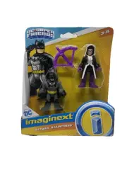 DC Super Friends Imaginext BATMAN & HUNTRESS Toy Figures Age 3-8 NEW