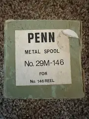PENN CONVENTIONAL REEL PART 29M-146 Metal Spool Assembly #B - Fits Squidder 146