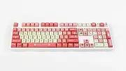 PBT Material XDA keycap Dye Sublimation Universal Mechanical Keyboard keycaps Compatible with Cherry MX switches,Gateron,Kailh TTC JWK and Clones Strawberry Dessert