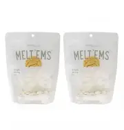 2pk Sweetshop MELT’EMS 12oz Bright White Color Chocolate Candy Melts NEW