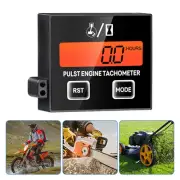 Wireless Inductive Hour Counter Meter Digital Tachometer Calibrated Gauge