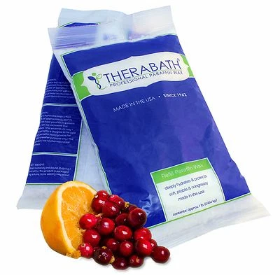 6 1lb Bags Cranberry Zest Refill Paraffin 4 Therabath Professional PRO Wax Bath
