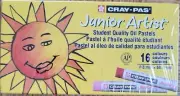 Sakura Cray-Pas Junior Artist Oil Pastels, Easy Blending, Non-Toxic Set of 16