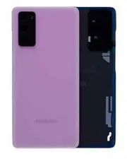 Back Cover Glass With Camera Lens For Samsung Galaxy S20 FE (Lavender)