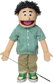 60cm Kenny, Peach Boy, Full Body, Ventriloquist Style Puppet