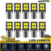 10x T10 194 168 SMD Car 2835 Wedge LED Side Tail Parking Light Globe 12V - WHITE (for: Porsche)