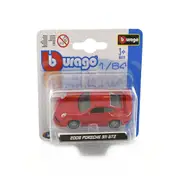 Bburago Licensed 1:64 Scale Porsche 911 GT2 2008 Diecast Model Car Red