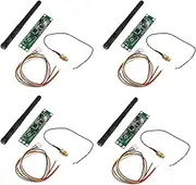 VENEKA 4X DMX512 2.4G LED Wireless Light Module PCB Transmitter Receiver with Controller Antenna