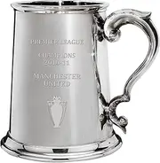 I LUV LTD Beer Mug for Man Utd 2010-11 Premiership Champions 1pt Pewter Tankard