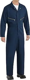 [Red Kap] Mens Zip-front Cotton Coverall.