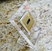 Retro 80's LCD Digital Desk Watch Quartz Hong Kong Gold Plated
