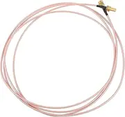 Hoement 2m to Female Coax Cable Antenna Adapter Wire Adapter Cord for Router Signal