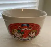 Vintage Campbell’s Kids Houston Harvest 2000 Millennium Ceramic Soup/Cereal Bowl