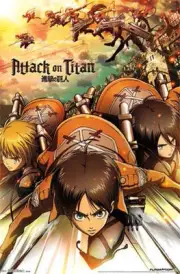 ATTACK ON TITAN - VIDEO GAME POSTER - 22x34 MANGA 13801